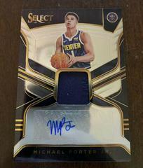 Michael Porter Jr. #MPJ Basketball Cards 2018 Panini Select Rookie Jersey Autographs Prices