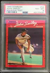 John Smiley #54 Baseball Cards 1990 Donruss Aqueous Test Prices