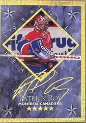 Patrick Roy, Mike Richter #3 Hockey Cards 1994 Leaf Gold Stars Prices