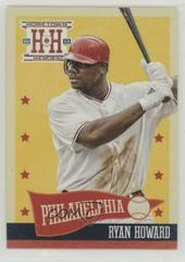 Ryan Howard #15 Baseball Cards 2013 Panini Hometown Heroes Prices