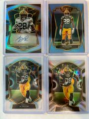 AJ Dillon [Green Prizm Die-Cut] Football Cards 2020 Panini Select Rookie Signatures Prices