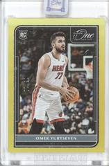 Omer Yurtseven [Gold] #104 Basketball Cards 2021 Panini One and One Prices