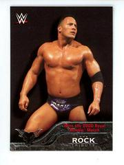 The Rock #12 Wrestling Cards 2016 Topps WWE The Rock Tribute Prices