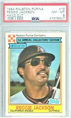 Reggie Jackson #19 Baseball Cards 1984 Ralston Purina Prices