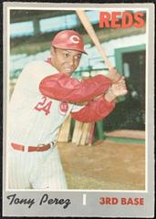 Tony Perez #380 Baseball Cards 1970 Topps Prices