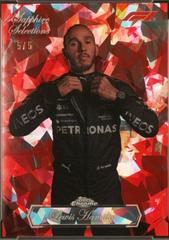 Lewis Hamilton [Red Refractor] #21 Racing Cards 2023 Topps Chrome Formula 1 Prices