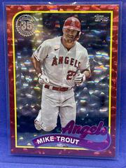 Mike Trout [Red Mega Box] #89B-70 Baseball Cards 2024 Topps 1989 Prices