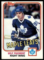 Wilf Paiement Hockey Cards 1981 Topps Prices