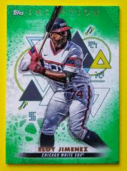 Eloy Jimenez [Green] #53 Baseball Cards 2022 Topps Inception Prices