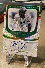 Kayvon Thibodeaux [Gold] #SM-KTH Football Cards 2022 Panini Immaculate Collegiate Signature Moves Prices