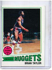 Brian Taylor Basketball Cards 1977 Topps Prices