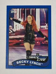 Becky Lynch [Blue] #10 Wrestling Cards 2018 Topps WWE Heritage Prices