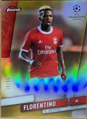 Florentino [Gold Refractor] Soccer Cards 2019 Finest UEFA Champions League Prices