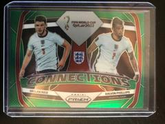 Declan Rice, Kalvin Phillips [Green] Soccer Cards 2022 Panini Prizm World Cup Connections Prices