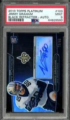 Jimmy Graham [Black Refractor Autograph] Football Cards 2010 Topps Platinum Prices