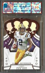 Justin Jefferson [Gold] Football Cards 2020 Panini Chronicles Draft Picks Crown Royale Prices