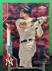 Aaron Judge [Red Refractor] #50 Baseball Cards 2020 Topps Chrome Prices