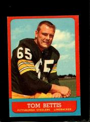 Tom Bettis #132 Football Cards 1963 Topps Prices