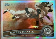 Mickey Mantle [Sepia Refractor] #7 Baseball Cards 2011 Topps Chrome Prices