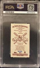 Manny Machado [Mini Baseball Back] Baseball Cards 2013 Topps Allen & Ginter Prices