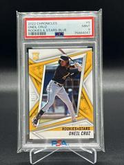 Oneil Cruz [Blue] #5 Baseball Cards 2022 Panini Chronicles Rookies & Stars Prices