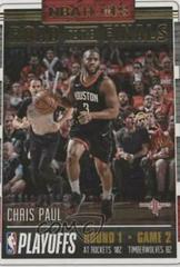 Chris Paul Basketball Cards 2018 Panini Hoops Road to the Finals Prices