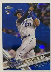 Hunter Dozier [Blue] Baseball Cards 2017 Topps Chrome Prices