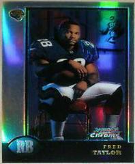 Fred Taylor [Refractor] Football Cards 1998 Bowman Chrome Prices