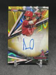 Adrian Placencia [Gold Lava] #B22-AP Baseball Cards 2022 Bowman's Best of Autographs Prices