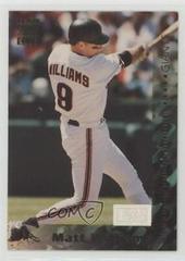 Matt Williams #22 Baseball Cards 1994 Stadium Club 1st Day Issue Prices
