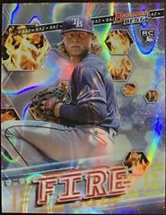 Shane Baz [Lava] #EE-3 Baseball Cards 2022 Bowman's Best Elements of Excellence Prices
