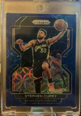Stephen Curry [Blue Choice Prizm] #154 Basketball Cards 2021 Panini Prizm Prices