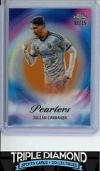 Julian Carranza [Orange] #P-30 Soccer Cards 2023 Topps Chrome MLS Pearlers Prices