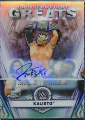 Kalisto #CGA-KL Wrestling Cards 2021 Topps Chrome WWE Cruiserweight Greats Autographs Prices