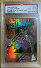 Allen Iverson [Refractor] Basketball Cards 1997 Finest Prices