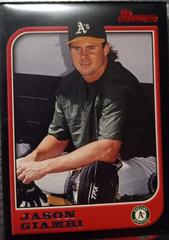 Jason Giambi #6 Baseball Cards 1997 Bowman Prices