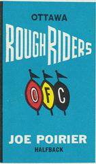 Joe Poirier #54 Football Cards 1964 Topps CFL Prices