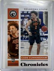 Cade Cunningham [Purple] #1 Basketball Cards 2021 Panini Chronicles Draft Picks Prices