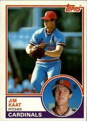 Jim Kaat #672 Baseball Cards 1983 Topps Prices