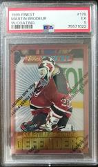 Martin Brodeur [w/ Coating] Hockey Cards 1995 Finest Prices