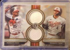 Byron Buxton / Carlos Correa [Gold Dual Player] #DR2-BC Baseball Cards 2024 Topps Tribute Dual Relic Prices