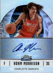 Adam Morrison [Autograph Refractor] #100 Basketball Cards 2006 Finest Prices