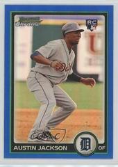 Austin Jackson [Refractor] #188 Baseball Cards 2010 Bowman Chrome Prices