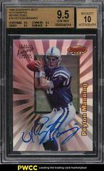 Peyton Manning [Refractor] #7b Football Cards 1998 Bowman's Best Autographs Prices