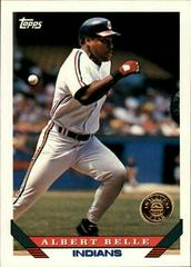 Albert Belle Baseball Cards 1993 Topps Prices
