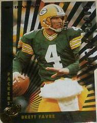 Brett Favre [Press Proof Gold Die Cut] Football Cards 1997 Panini Donruss Prices