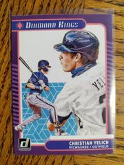 Christian Yelich Baseball Cards 2021 Panini Donruss Prices