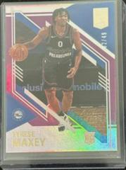 Tyrese Maxey [Purple] Basketball Cards 2020 Panini Donruss Elite Prices