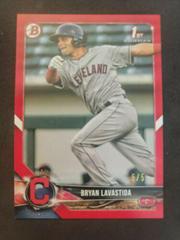Bryan Lavastida [Red] #BD-43 Baseball Cards 2018 Bowman Draft Prices