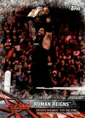 Roman Reigns Wrestling Cards 2017 Topps WWE Road To Wrestlemania Prices